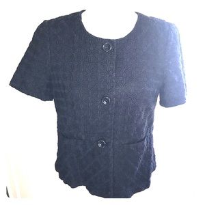 Banana Republic short sleeve jacket size 8